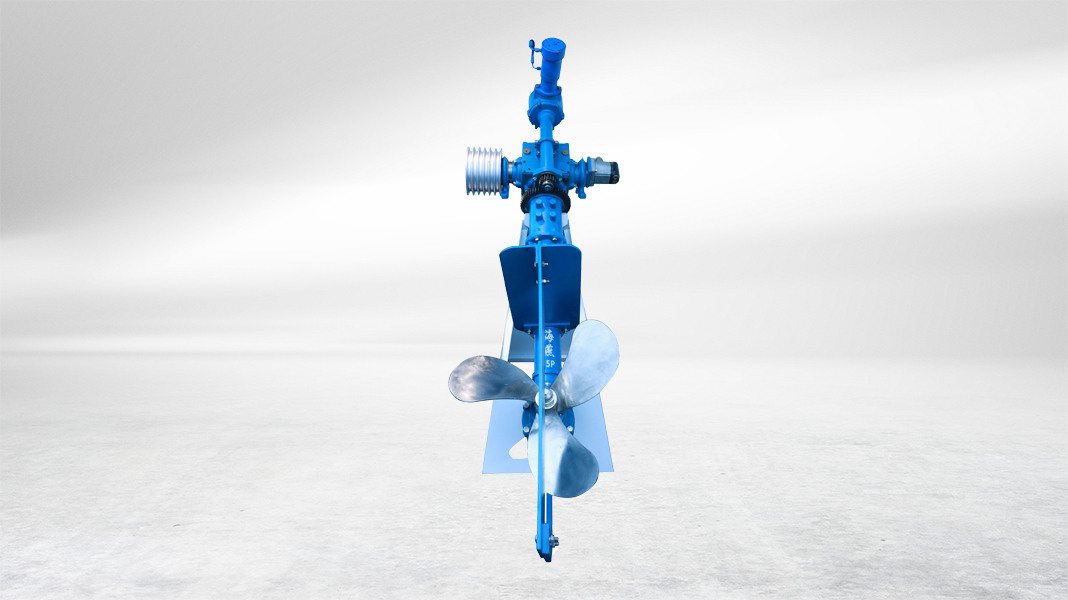 Low Rotation speed outboard motor