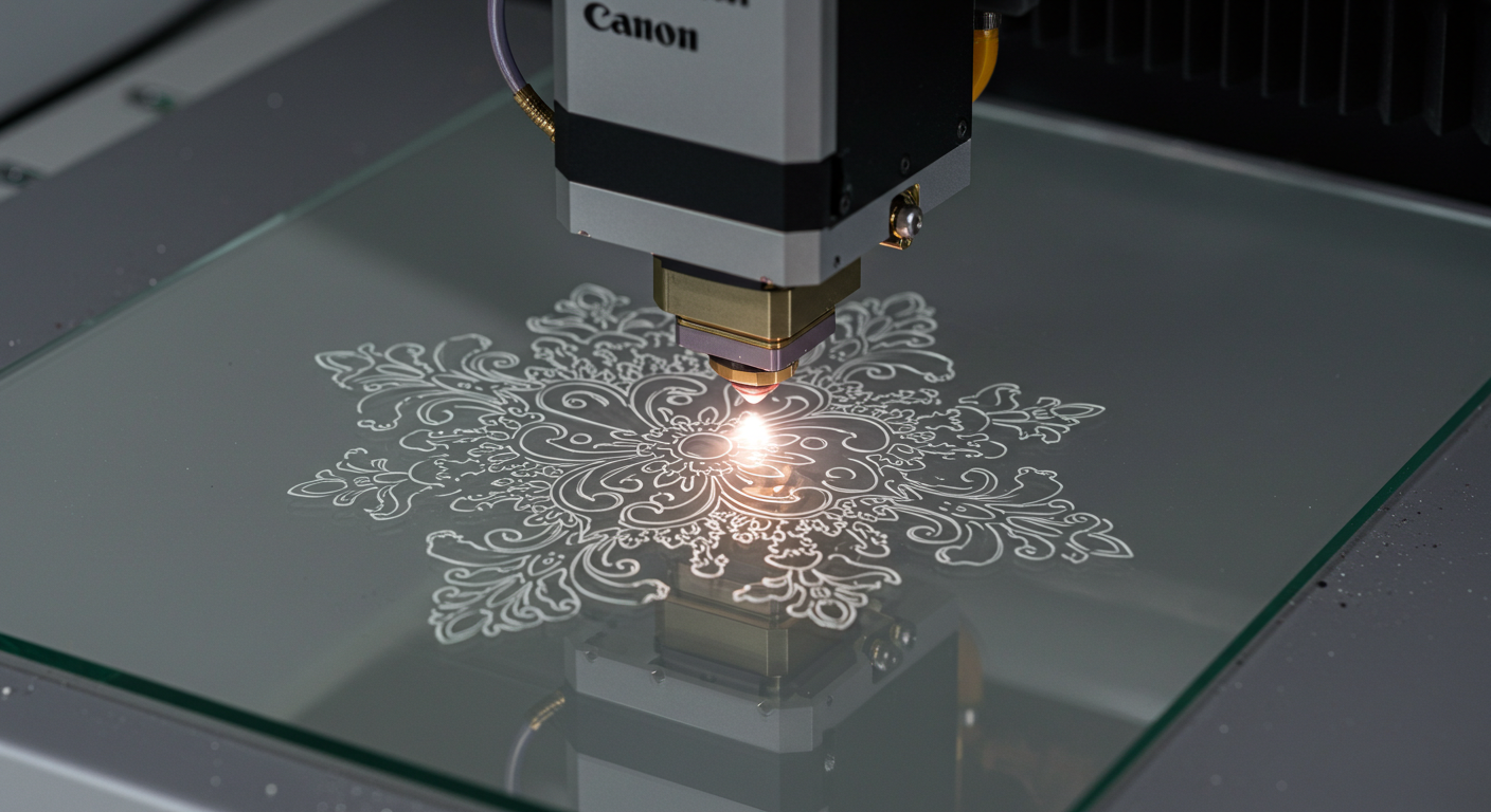 Etching Glass with Laser Cutter