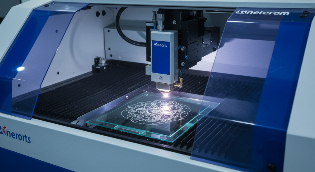 laser glass etching machine