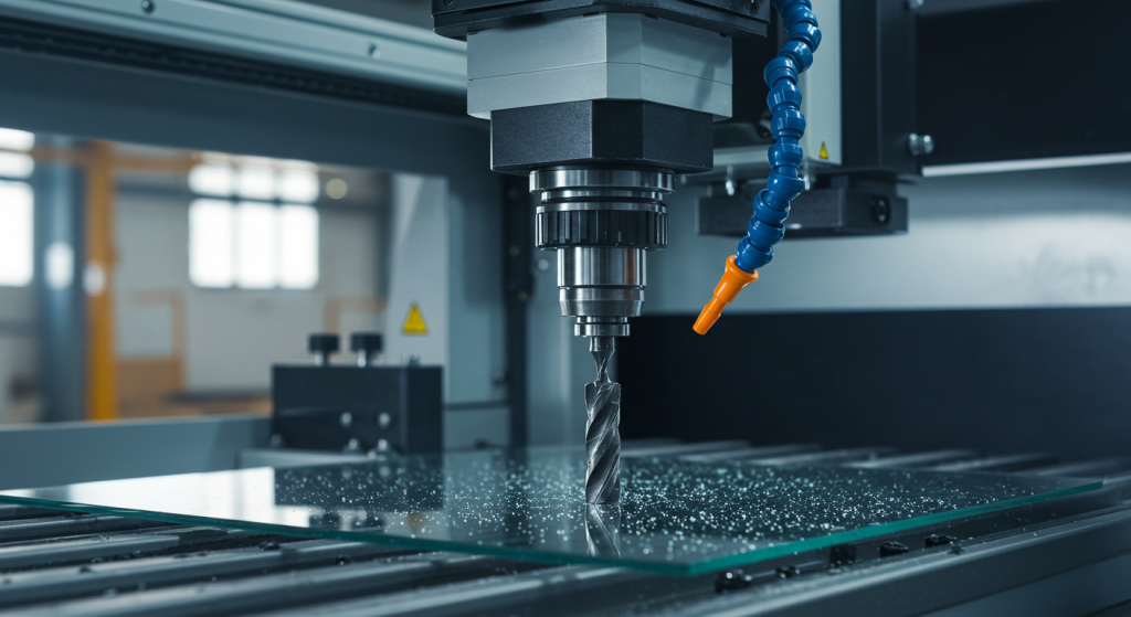 automatic glass drilling machine