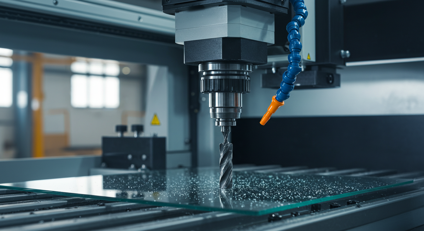 automatic glass drilling machine
