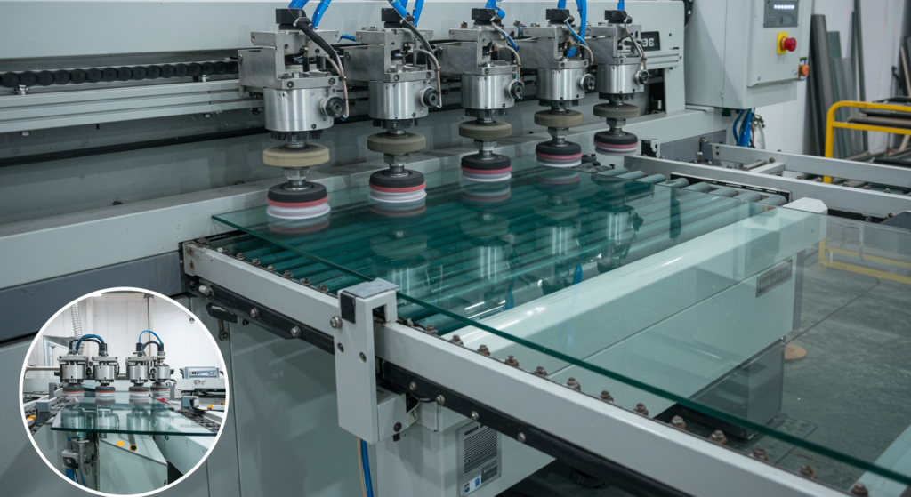automatic glass grinding machine
