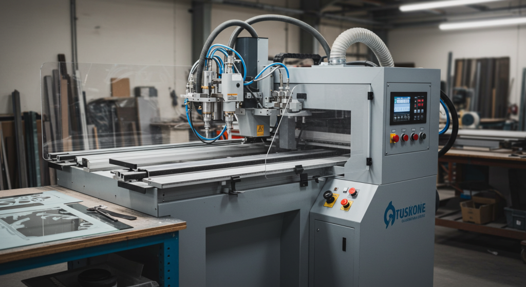 edge polishing machine for glass