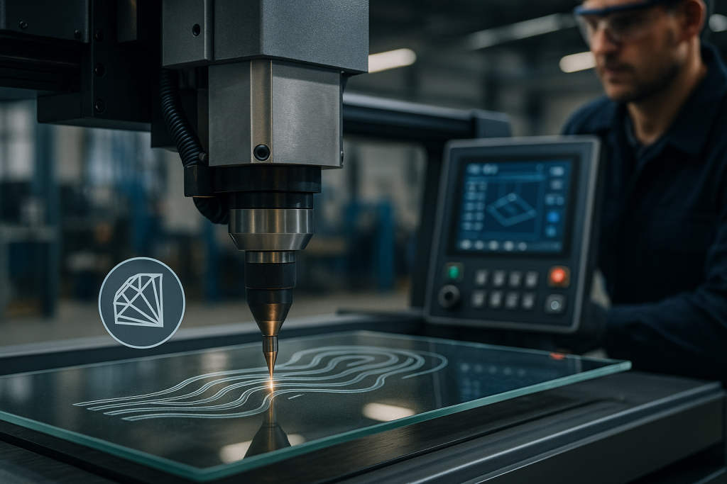 Rotterdam CNC glass engraving machine