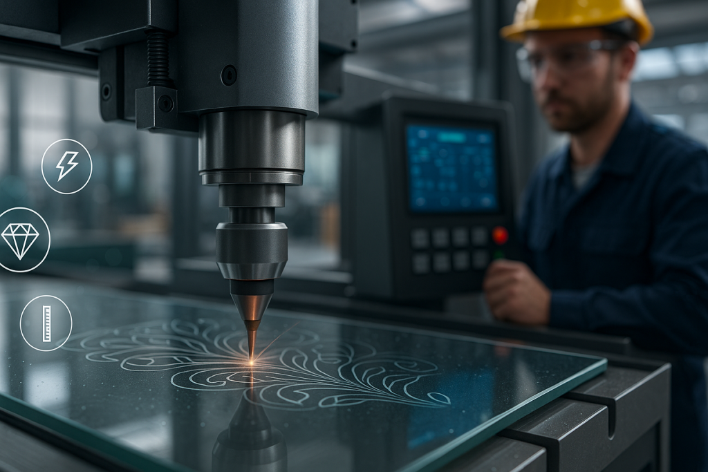 Turin CNC glass engraving machine