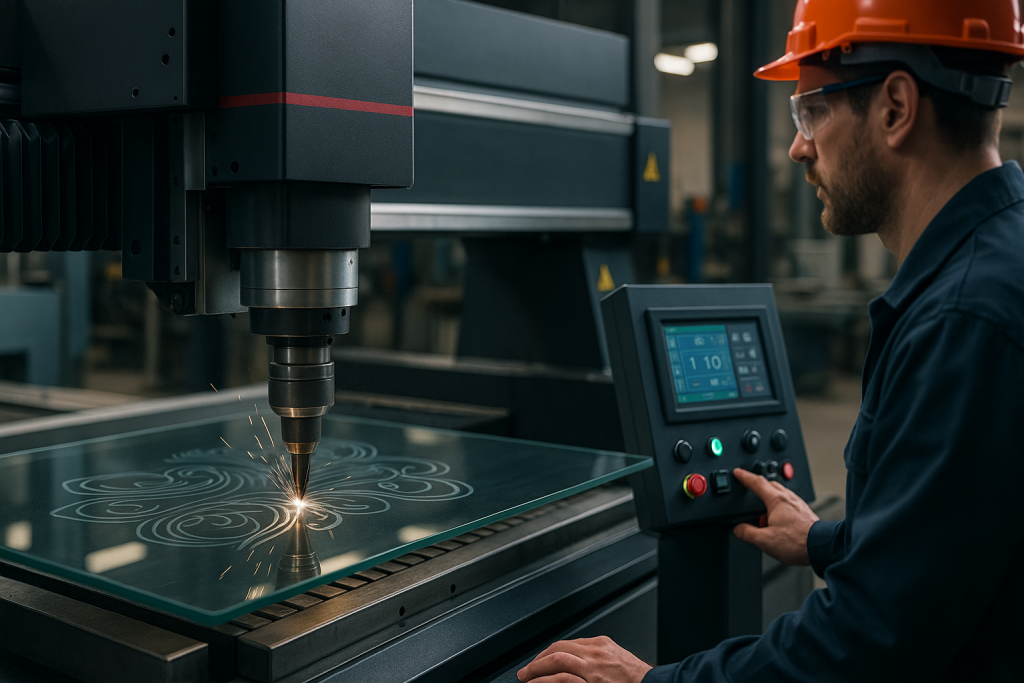 Barcelona CNC glass engraving machine