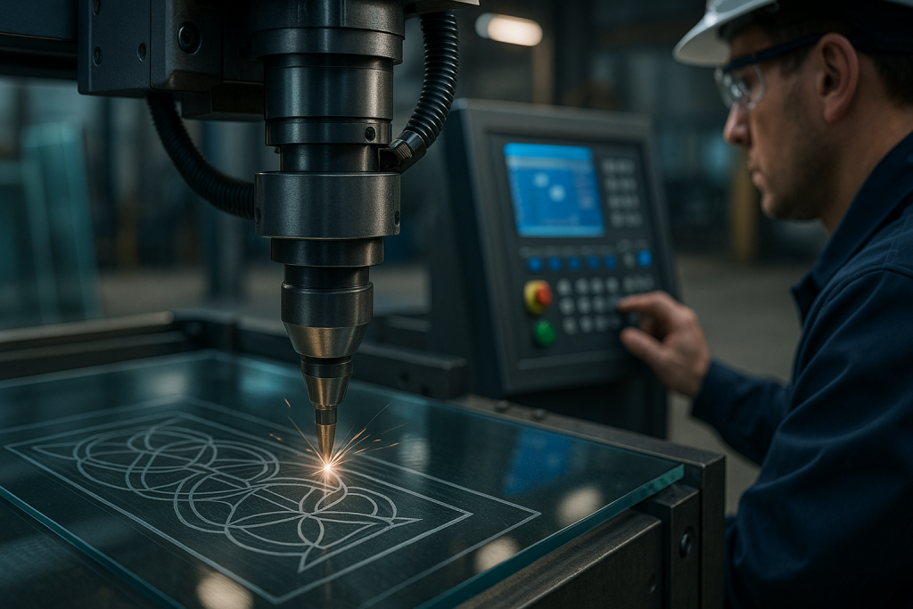 Lyon CNC Glass Engraving Machine