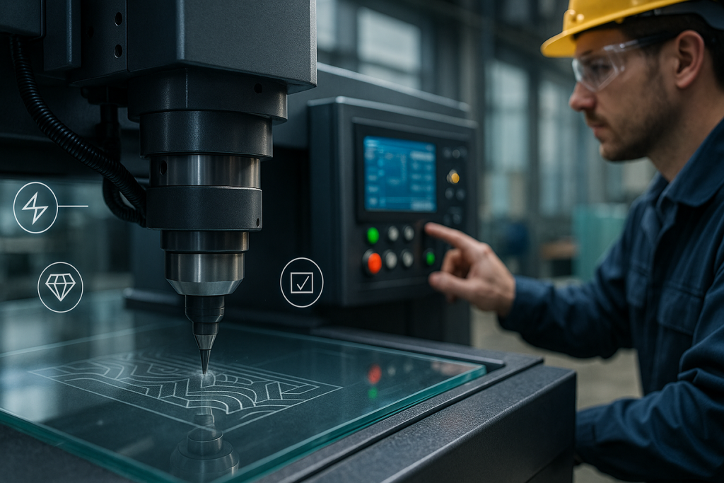 Warsaw CNC glass engraving machine