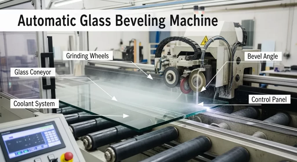 Automatic Glass Beveling Machine Explained Clearly