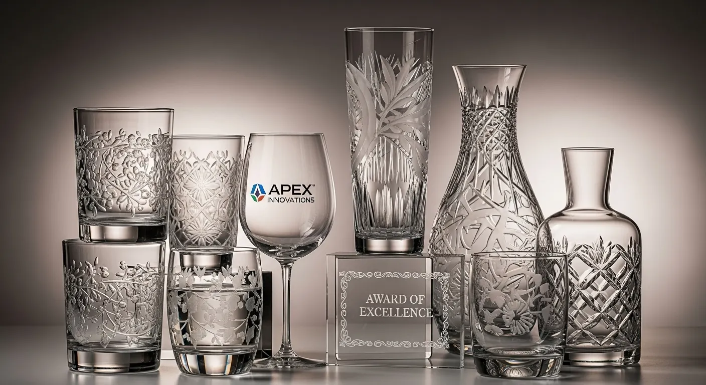 Glass Engraving for Décor and Branding Power