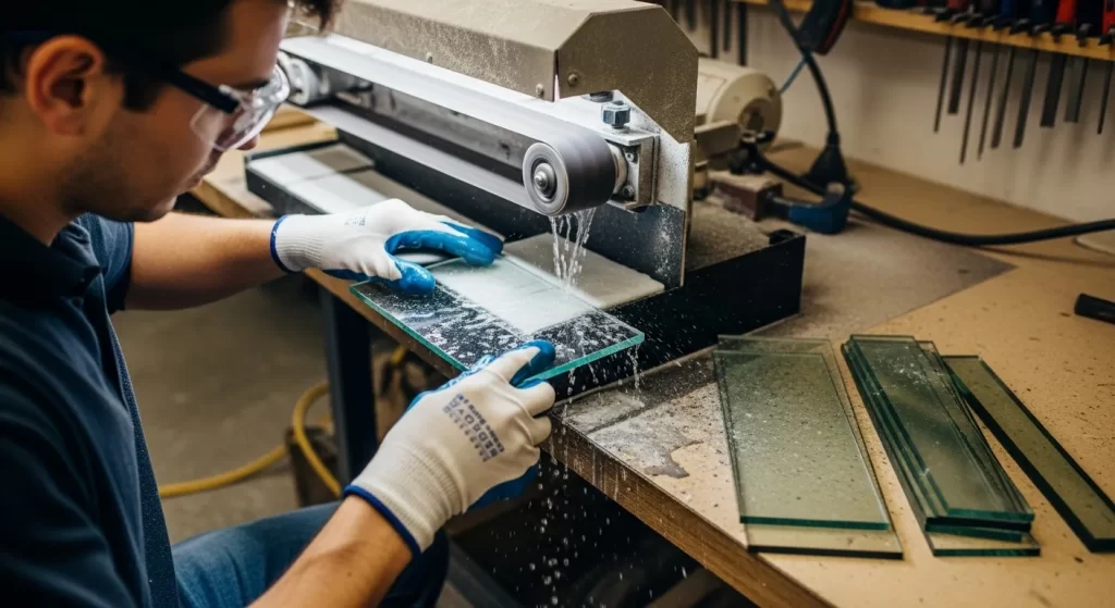 How to Polish Edge of Glass Safely and Fast