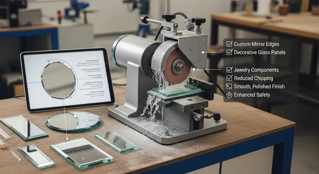 Small Glass Beveling Machine Uses and Benefits